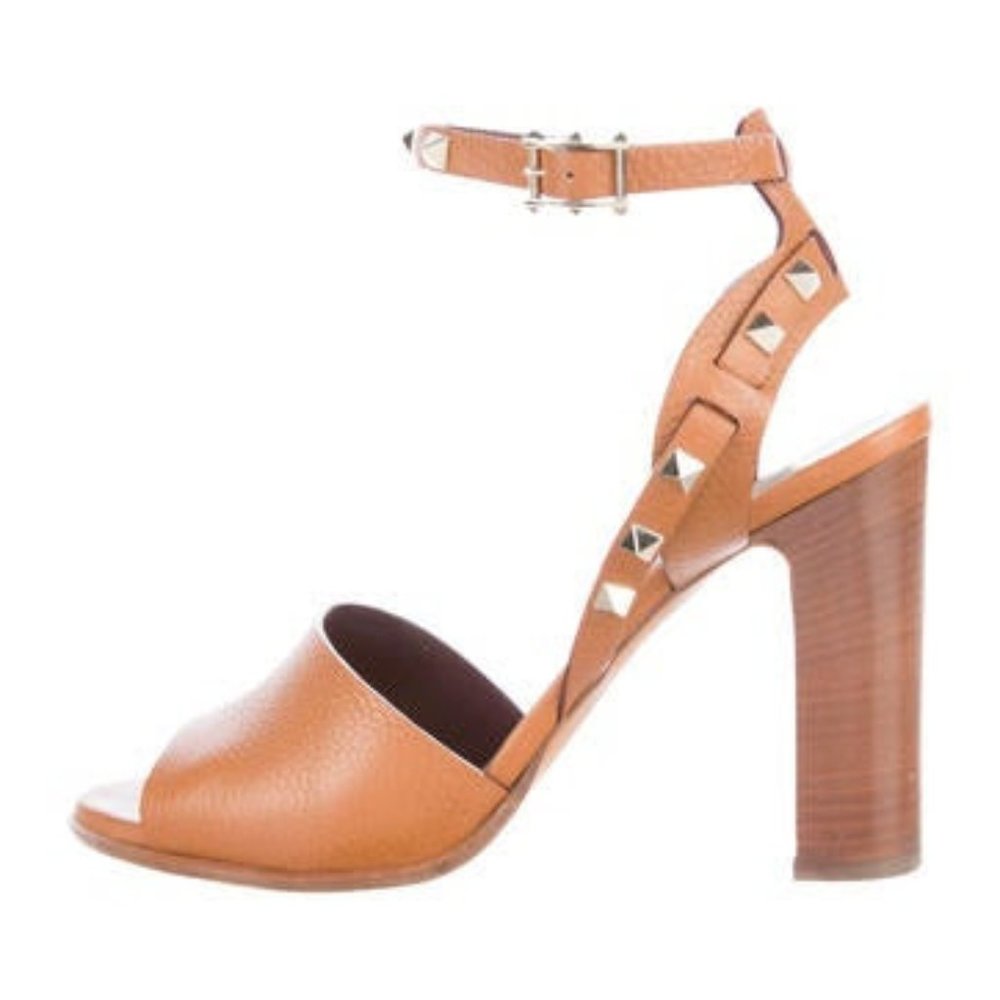 Valentino Rockstud Ankle Strap Sandals 9.5